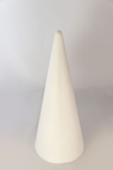 Con de polistiren - 28 cm