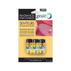 Uleiuri frumos mirositoare pentru lumanari Pebeo Gedeo / set 3 produse