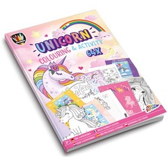 Unicorn Carte de colorat și activități A4 64 pagini de GRAFIX