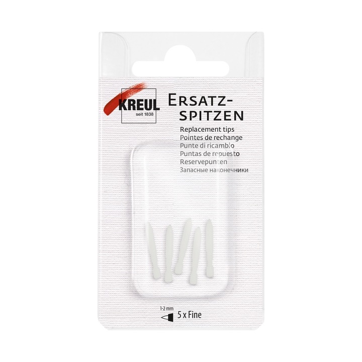 Vârfuri rezervă pentru KREUL - markere fine de 1-2 mm
