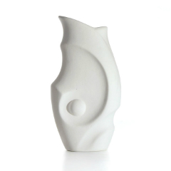 Vază din lut - semipreparat - 11x5.5x20.5 cm