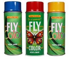 Verniș acrilic spray FLY COLOR 400 ml | selectează nuanța
