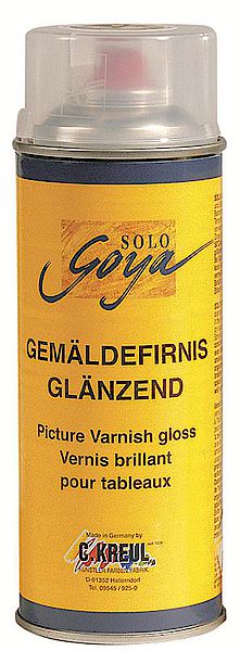 Verniș spray Solo Goya 400 ml - lucios