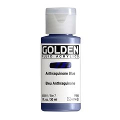 Vopsea acrilică fluidă GOLDEN 118 ml | 2005 anthracite blue