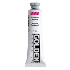 Vopsea acrilică fluorescentă cu corp greu GOLDEN | Diverse culori