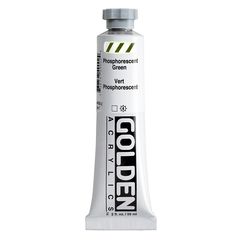 Vopsea acrilică fosforescentă GOLDEN Heavy Body 118 ml | Diverse culori