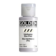 Vopsea acrilică GOLDEN Fluid Interference 30 ml | Diverse culori