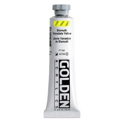Vopsea acrilică GOLDEN Heavy Body 59 ml | 1007 bismuth vanadate yellow