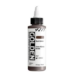 Vopsea acrilică GOLDEN High Flow 118 ml | Diverse nuanțe
