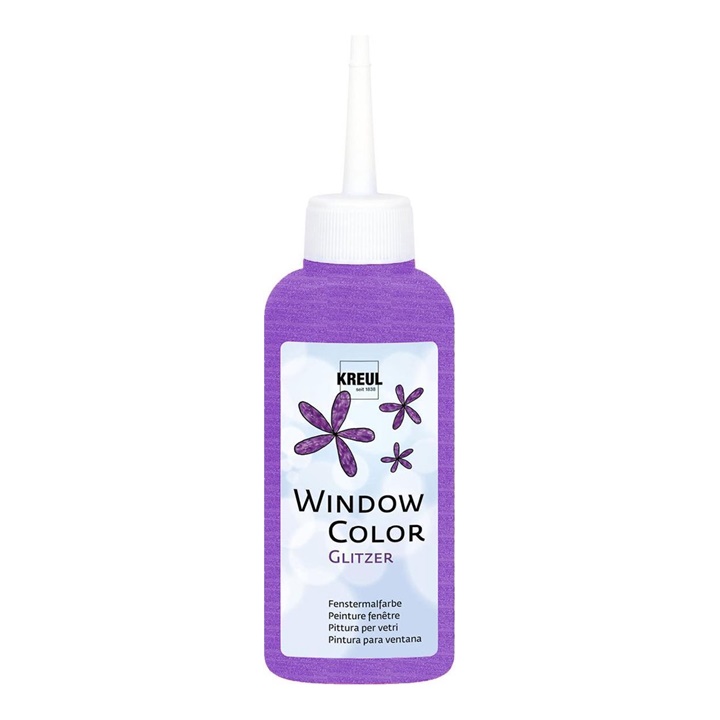 Vopsea de sticlă KREUL cu efecte 80 ml | Diverse nuanțe