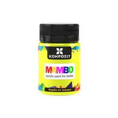 Vopsea fluorescentă MAMBO pentru textile și piele 50 ml | Diverse nuanțe