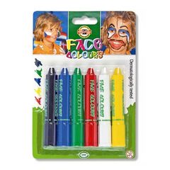 Vopsele de față KOH-I-NOOR - set de 6