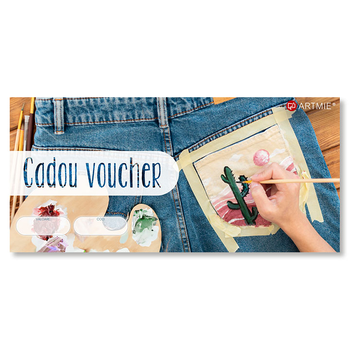 Voucher cadou pentru pictură pe textile și piele