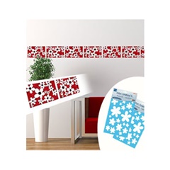 XL Cvartet de flori Stencil 22 x 67 cm