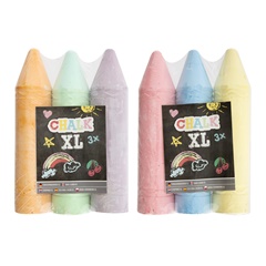 XL Set de cretă pentru trotuar | Diverse nuanțe